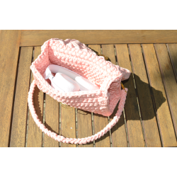 sac crochet chamallow