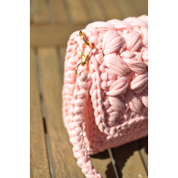 sac crochet chamallow