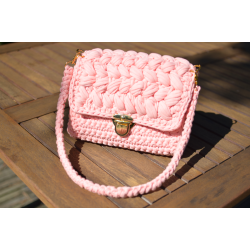 sac crochet chamallow